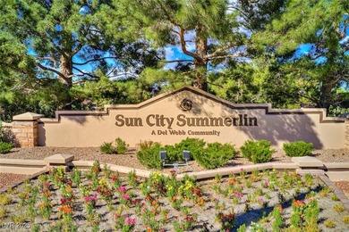 Located in the desirable 55+ community of Sun City Summerlin on Highland Falls Golf Club in Nevada - for sale on GolfHomes.com, golf home, golf lot