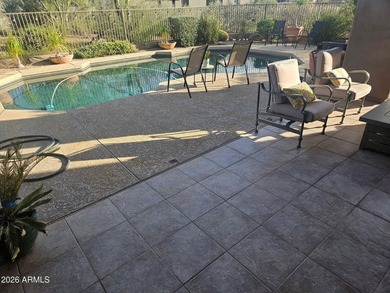 Currently the only 3 bedroom with pool for sale in this gated on The Estancia Club in Arizona - for sale on GolfHomes.com, golf home, golf lot