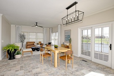 Custom-built by Hornbeck Corbett Builders, this exceptional on Victoria National Golf Club in Indiana - for sale on GolfHomes.com, golf home, golf lot