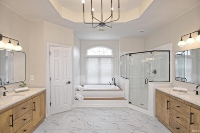 Custom-built by Hornbeck Corbett Builders, this exceptional on Victoria National Golf Club in Indiana - for sale on GolfHomes.com, golf home, golf lot