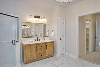 Custom-built by Hornbeck Corbett Builders, this exceptional on Victoria National Golf Club in Indiana - for sale on GolfHomes.com, golf home, golf lot