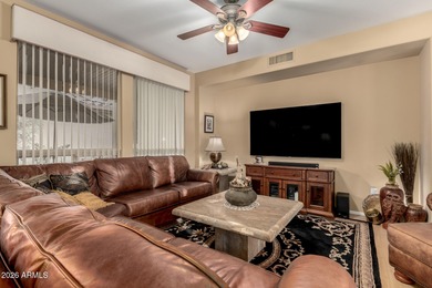 Welcome to this beautifully maintained 1400 sq ft 2 bedroom, 2 on Desert Springs Golf Course in Arizona - for sale on GolfHomes.com, golf home, golf lot