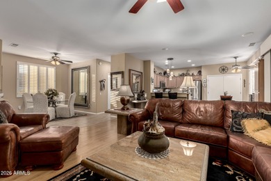 Welcome to this beautifully maintained 1400 sq ft 2 bedroom, 2 on Desert Springs Golf Course in Arizona - for sale on GolfHomes.com, golf home, golf lot