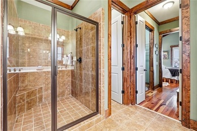 Tucked into the sought-after Choctaw Village section of Big on Big Canoe Golf Club - Cherokee in Georgia - for sale on GolfHomes.com, golf home, golf lot