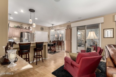 Welcome to this beautifully maintained 1400 sq ft 2 bedroom, 2 on Desert Springs Golf Course in Arizona - for sale on GolfHomes.com, golf home, golf lot