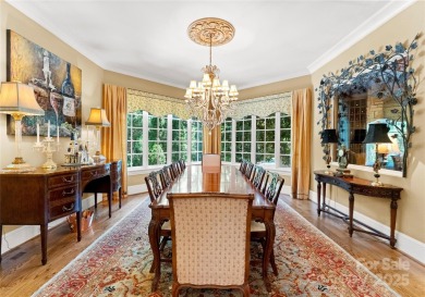 This custom estate embodies luxury, privacy and timeless on The Palisades Country Club in North Carolina - for sale on GolfHomes.com, golf home, golf lot