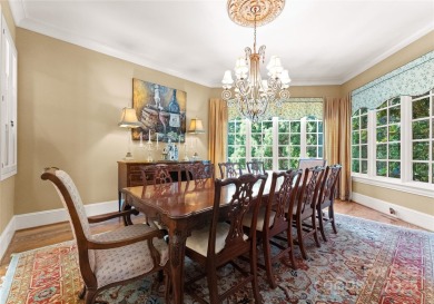 This custom estate embodies luxury, privacy and timeless on The Palisades Country Club in North Carolina - for sale on GolfHomes.com, golf home, golf lot