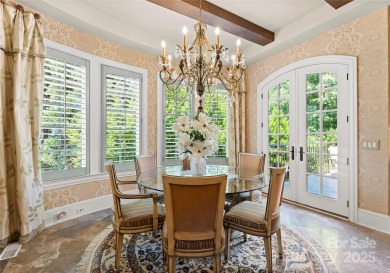 This custom estate embodies luxury, privacy and timeless on The Palisades Country Club in North Carolina - for sale on GolfHomes.com, golf home, golf lot