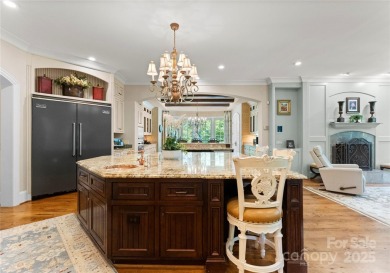 This custom estate embodies luxury, privacy and timeless on The Palisades Country Club in North Carolina - for sale on GolfHomes.com, golf home, golf lot