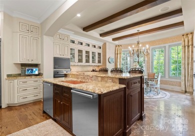 This custom estate embodies luxury, privacy and timeless on The Palisades Country Club in North Carolina - for sale on GolfHomes.com, golf home, golf lot