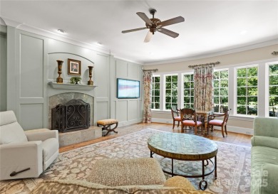This custom estate embodies luxury, privacy and timeless on The Palisades Country Club in North Carolina - for sale on GolfHomes.com, golf home, golf lot