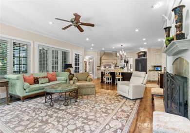 This custom estate embodies luxury, privacy and timeless on The Palisades Country Club in North Carolina - for sale on GolfHomes.com, golf home, golf lot