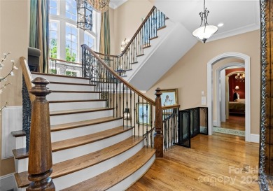 This custom estate embodies luxury, privacy and timeless on The Palisades Country Club in North Carolina - for sale on GolfHomes.com, golf home, golf lot