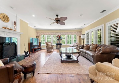 This custom estate embodies luxury, privacy and timeless on The Palisades Country Club in North Carolina - for sale on GolfHomes.com, golf home, golf lot