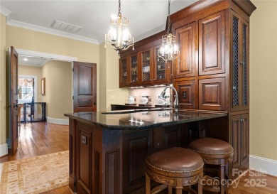 This custom estate embodies luxury, privacy and timeless on The Palisades Country Club in North Carolina - for sale on GolfHomes.com, golf home, golf lot