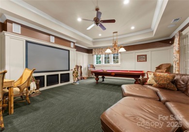 This custom estate embodies luxury, privacy and timeless on The Palisades Country Club in North Carolina - for sale on GolfHomes.com, golf home, golf lot