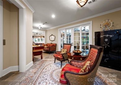 This custom estate embodies luxury, privacy and timeless on The Palisades Country Club in North Carolina - for sale on GolfHomes.com, golf home, golf lot