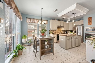 Distinguished Colonial-style Drees custom residence located on Trophy Club of Dallas in Texas - for sale on GolfHomes.com, golf home, golf lot