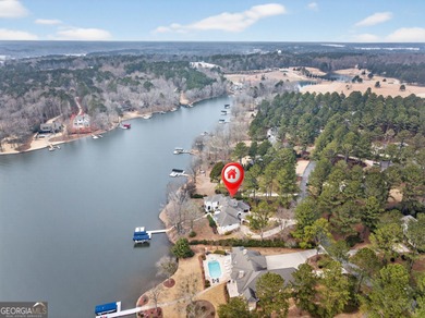 LUXURY CUSCOWILLA 6 BEDROOM LAKEFRONT HOME! This beautifully on The Golf Club at Cuscowilla in Georgia - for sale on GolfHomes.com, golf home, golf lot