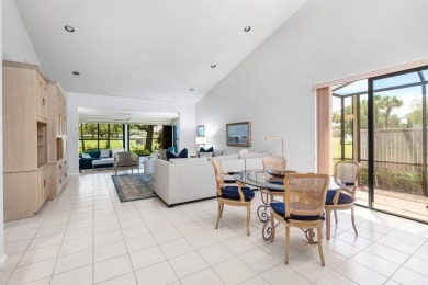 Sun-filled 2-bedroom villa with views of the golf course on Hunters Run Golf and Country Club in Florida - for sale on GolfHomes.com, golf home, golf lot