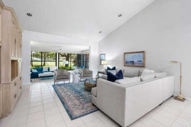 Sun-filled 2-bedroom villa with views of the golf course on Hunters Run Golf and Country Club in Florida - for sale on GolfHomes.com, golf home, golf lot
