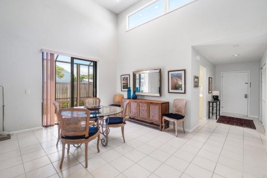 Sun-filled 2-bedroom villa with views of the golf course on Hunters Run Golf and Country Club in Florida - for sale on GolfHomes.com, golf home, golf lot