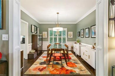 Exquisite home in Greensprings Plantation custom built by on Williamsburg National Golf Club in Virginia - for sale on GolfHomes.com, golf home, golf lot