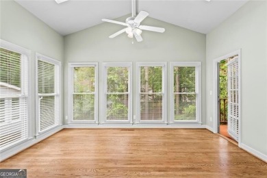 Easy Living in The Spinnakers of Windward! Downsize without on The Golf Club of Georgia in Georgia - for sale on GolfHomes.com, golf home, golf lot