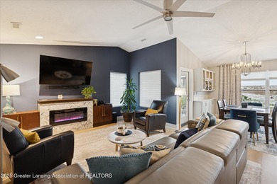 This 2 bed/2 bath home offers an open floor plan with energy on Eagle Eye Golf Club in Michigan - for sale on GolfHomes.com, golf home, golf lot