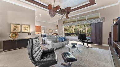 Built by the renowned Toll Brothers, this home showcases the on Estero Country Club in Florida - for sale on GolfHomes.com, golf home, golf lot