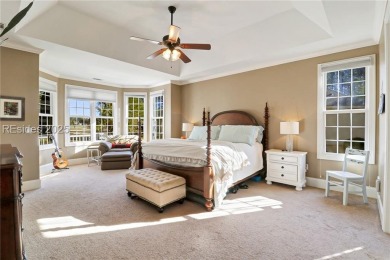 This stunning 4-bedroom, 4.5-bathroom home in desirable Hampton on Hampton Hall Club in South Carolina - for sale on GolfHomes.com, golf home, golf lot