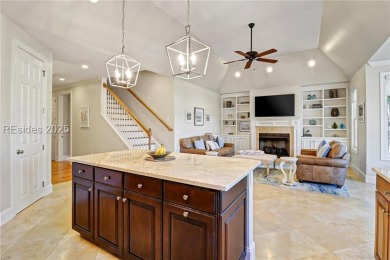 This stunning 4-bedroom, 4.5-bathroom home in desirable Hampton on Hampton Hall Club in South Carolina - for sale on GolfHomes.com, golf home, golf lot