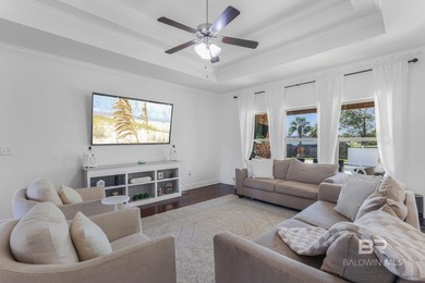 This beautifully maintained Gold Fortified 4 bedroom, 3.5 bath on Craft Farms - Cypress Bend in Alabama - for sale on GolfHomes.com, golf home, golf lot