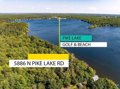 Rare Pike Lake Multi-Unit Lakefront Estate! This remarkable 2 on Pike Lake Golf Club in Minnesota - for sale on GolfHomes.com, golf home, golf lot