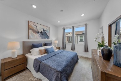 Experience modern luxury in this pristine Anaheim townhome on Dad Miller Golf Course in California - for sale on GolfHomes.com, golf home, golf lot