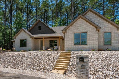Stunning New Construction with Lake Views in Hot Springs on Isabella Golf Course  in Arkansas - for sale on GolfHomes.com, golf home, golf lot