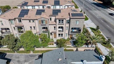 Experience modern luxury in this pristine Anaheim townhome on Dad Miller Golf Course in California - for sale on GolfHomes.com, golf home, golf lot