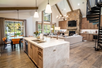 Welcome to a stunning residence in the prestigious Snake River on Snake River Sporting Club in Wyoming - for sale on GolfHomes.com, golf home, golf lot