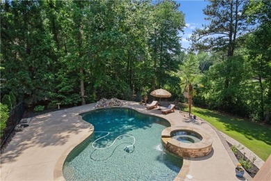 Expansive and meticulously updated home is an entertainer's on Brookstone Golf and Country Club in Georgia - for sale on GolfHomes.com, golf home, golf lot