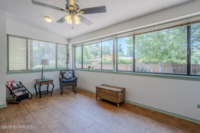 This charming 3-bedroom, 2-bath home offers red rock views and on Sedona Golf Resort in Arizona - for sale on GolfHomes.com, golf home, golf lot