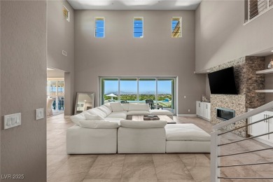 Embark on an extraordinary experience in this exquisite on Southern Highlands Golf Club in Nevada - for sale on GolfHomes.com, golf home, golf lot