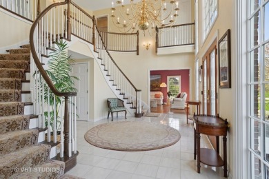 Rare 5 car garage.  Stunning property with gorgeous gardens and on Tamarack Golf Club in Illinois - for sale on GolfHomes.com, golf home, golf lot