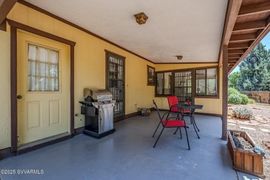 This charming 3-bedroom, 2-bath home offers red rock views and on Sedona Golf Resort in Arizona - for sale on GolfHomes.com, golf home, golf lot