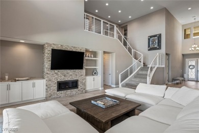 Embark on an extraordinary experience in this exquisite on Southern Highlands Golf Club in Nevada - for sale on GolfHomes.com, golf home, golf lot