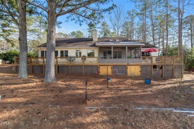 Beautiful 3-bedroom, 2-bath ranch-style home that sits on a on Carolina Trace Country Club in North Carolina - for sale on GolfHomes.com, golf home, golf lot