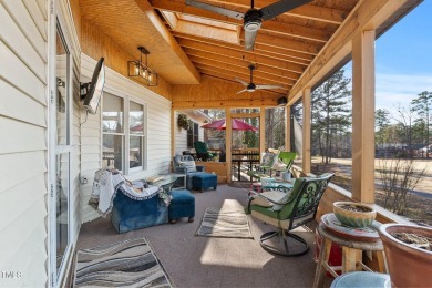 Beautiful 3-bedroom, 2-bath ranch-style home that sits on a on Carolina Trace Country Club in North Carolina - for sale on GolfHomes.com, golf home, golf lot