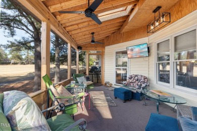 Beautiful 3-bedroom, 2-bath ranch-style home that sits on a on Carolina Trace Country Club in North Carolina - for sale on GolfHomes.com, golf home, golf lot