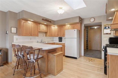 This custom-built, 5 BD/3 BA brick rambler is a rare find on Spring Valley Golf Course in Wisconsin - for sale on GolfHomes.com, golf home, golf lot