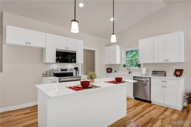 PREMIUM NEW CONSTRUCTION HOME in popular, gated Raintree on Raintree Country Club in Missouri - for sale on GolfHomes.com, golf home, golf lot