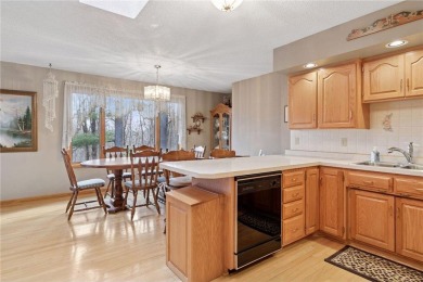 This custom-built, 5 BD/3 BA brick rambler is a rare find on Spring Valley Golf Course in Wisconsin - for sale on GolfHomes.com, golf home, golf lot